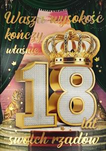 Opakowanie Karnet 3K Urodziny