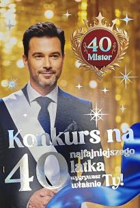 Opakowanie Karnet 6K z szarfą urodzinową