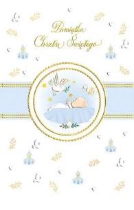 Opakowanie Karnet A4 chrzest Niebieski