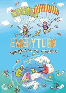 Opakowanie Karnet A5 Emerytura na fali