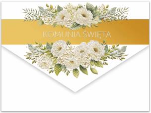 Opakowanie Karnet A5 Komunia z Obwolutą