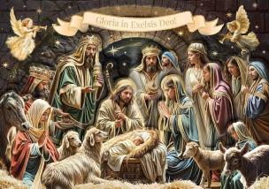 Opakowanie Karnet B6 Boże Narodzenie