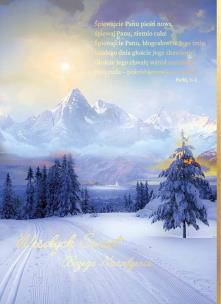 Opakowanie Karnet B6 Boże Narodzenie