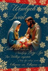 Opakowanie Karnet B6 Boże Narodzenie