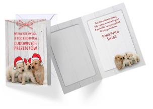 Opakowanie Karnet B6 Boże Narodzenie