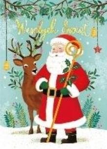 Opakowanie Karnet B6 Boże Narodzenie - Miołaj z reniferem