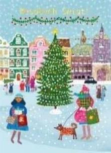 Opakowanie Karnet B6 Boże Narodzenie - Świąteczne zakupy