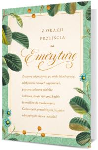 Opakowanie Karnet B6 Emerytura