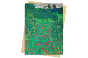 Opakowanie Karnet B6 Pole maków Gustav Klimt