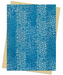 Opakowanie Karnet B6 Stripe Twill William Morris Gallery
