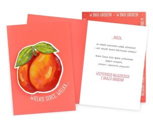 Opakowanie Karnet B6 Uniwersalny brzoskwinia