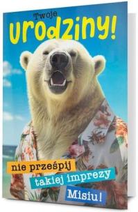 Opakowanie Karnet B6 Urodziny