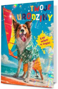 Opakowanie Karnet B6 Urodziny