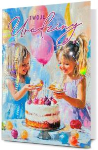 Opakowanie Karnet B6 Urodziny