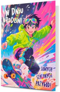 Opakowanie Karnet B6 Urodziny