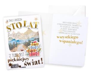 Opakowanie Karnet B6 Urodziny