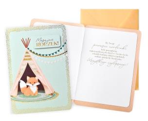 Opakowanie Karnet B6 Urodziny roczek