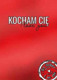 Opakowanie Karnet B6 Walentynki - Stempel