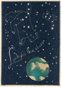 Karnet B6 z kopertą Spójrz w gwiazdy. Wydawca: Madame Treacle. Multiszop.pl Opakowanie Karnet B6 z kopertą Spójrz w gwiazdy