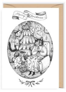 Opakowanie Karnet Boże Narodzenie