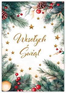 Opakowanie Karnet Boże Narodzenie