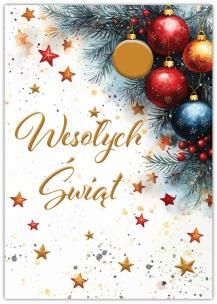 Opakowanie Karnet Boże Narodzenie
