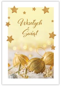 Opakowanie Karnet Boże Narodzenie