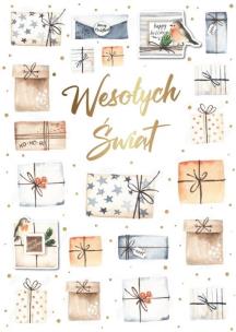 Opakowanie Karnet Boże Narodzenie