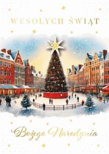 Opakowanie Karnet Boże Narodzenie