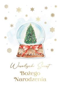 Opakowanie Karnet Boże Narodzenie