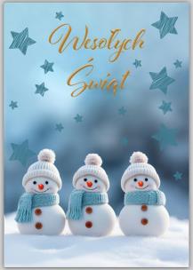 Opakowanie Karnet Boże Narodzenie