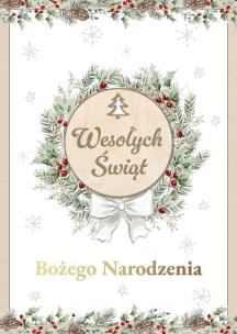 Opakowanie Karnet Boże Narodzenie