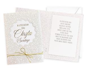 Opakowanie Karnet Chrzest