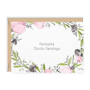 Opakowanie Karnet Chrzest