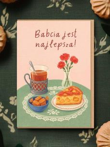 Opakowanie Karnet Dzień Babci