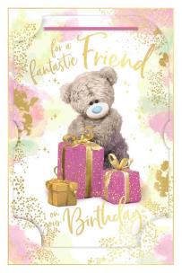 Opakowanie Karnet holograficzny 3D - For a fantastic friend