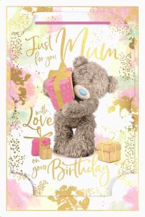 Opakowanie Karnet holograficzny 3D - Just for you mum