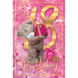 Opakowanie Karnet holograficzny 3D - On your 18th birthday