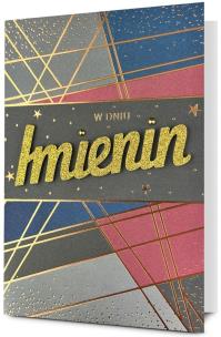 Karnet Imieniny. Wydawca: PAN DRAGON. Multiszop.pl Opakowanie Karnet Imieniny