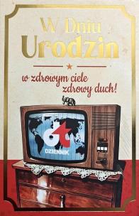 Opakowanie Karnet JCX Urodziny