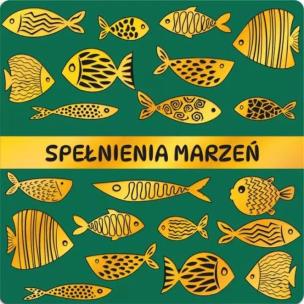 Opakowanie Karnet jednostronny Złote rybki