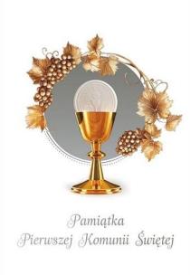 Opakowanie Karnet Komunia