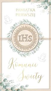 Opakowanie Karnet Komunia