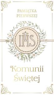 Opakowanie Karnet Komunia