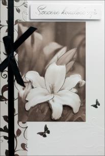 Opakowanie Karnet Kondolencje