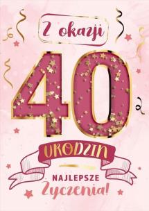 Opakowanie Karnet Konfetti