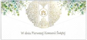 Opakowanie Karnet-koperta DL Pamiątka I Komunii