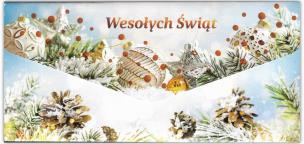 Opakowanie Karnet-koperta Wesołych Świąt