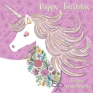 Opakowanie Karnet KW Urodziny - Klacz jednorożec