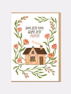Opakowanie Karnet Mama-Dom